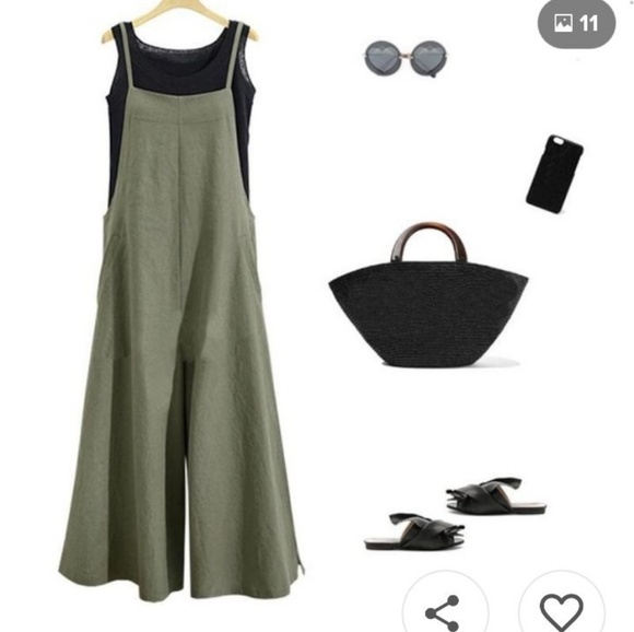 Cute & Comfy Overall Bib Pants - Picture 3 of 5